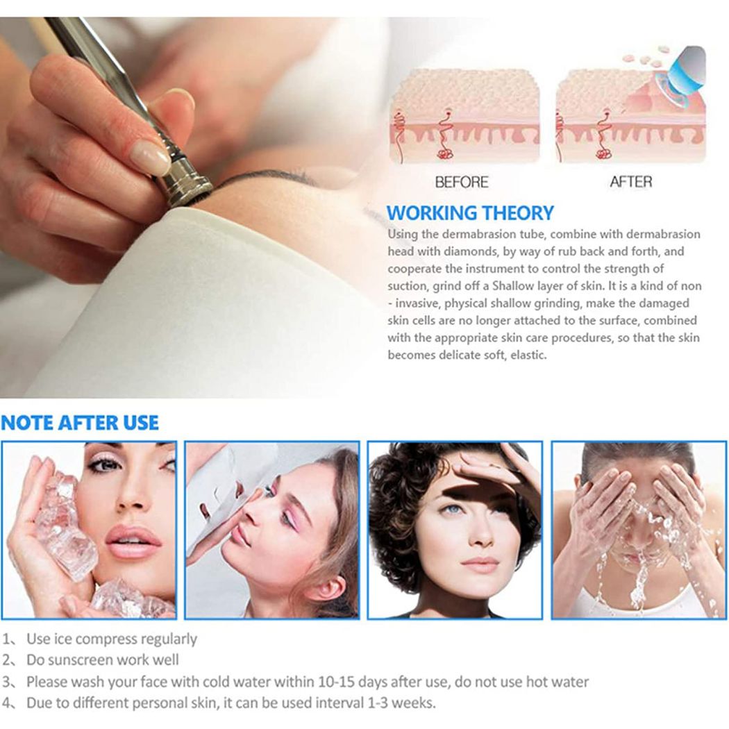 Facial Skin Care Salon Equipment Micro derma brasion